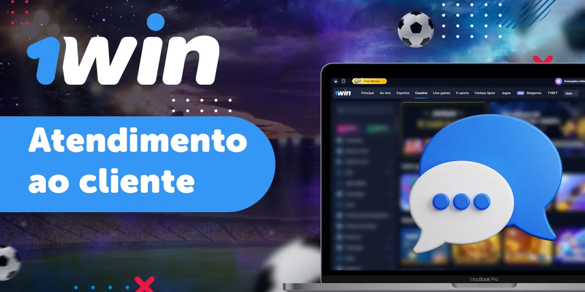 Como funciona o suporte 1win no site 