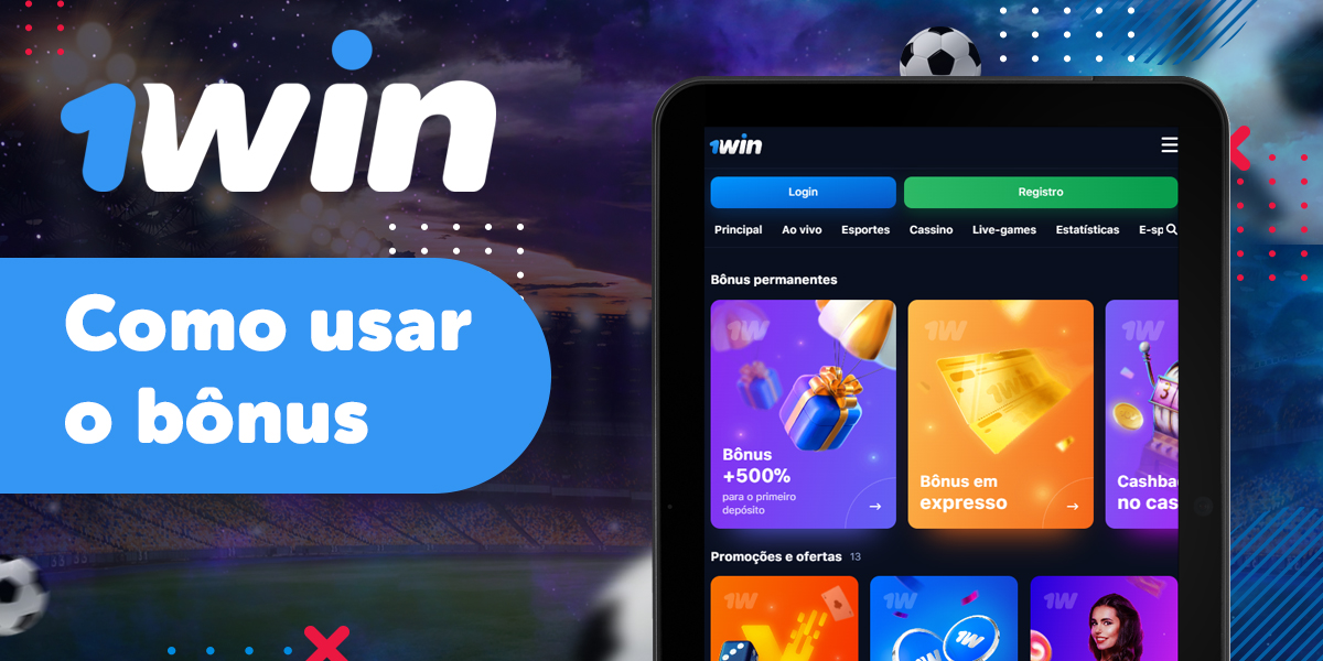 Instruções para os usuários brasileiros sobre como reclamar seus bônus de 1Win