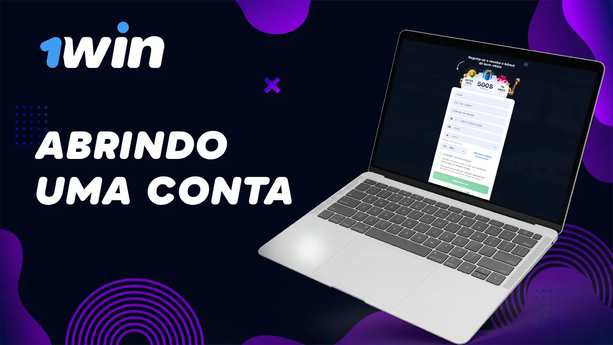 Instruções passo a passo sobre como registrar uma nova conta