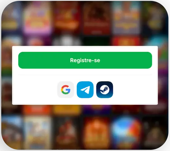 Conclua o processo de registro