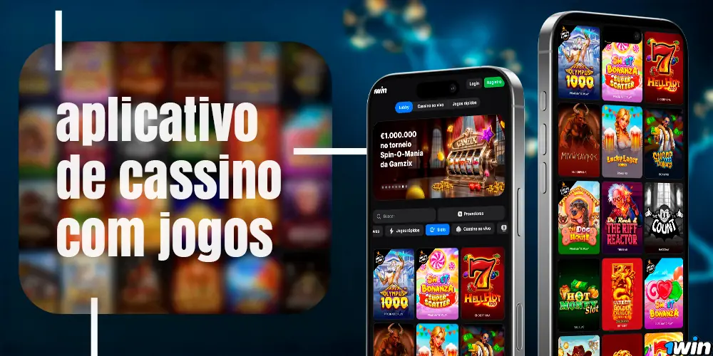 Um aplicativo com diversos tipos de jogos de cassino para o seu celular.