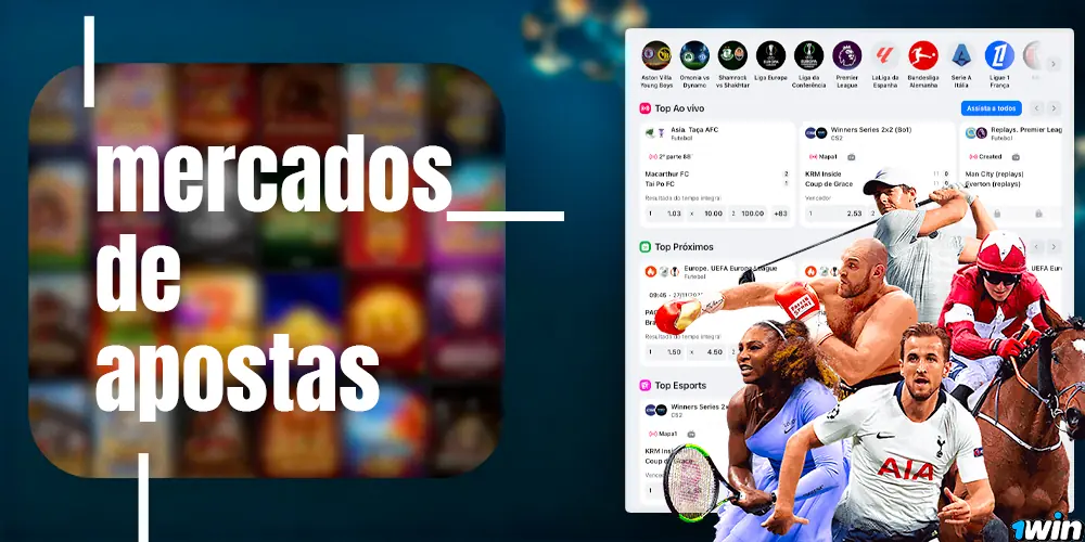 Mercados de apostas esportivas