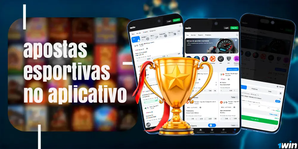 Aposte em diversos jogos esportivos no aplicativo do cassino.